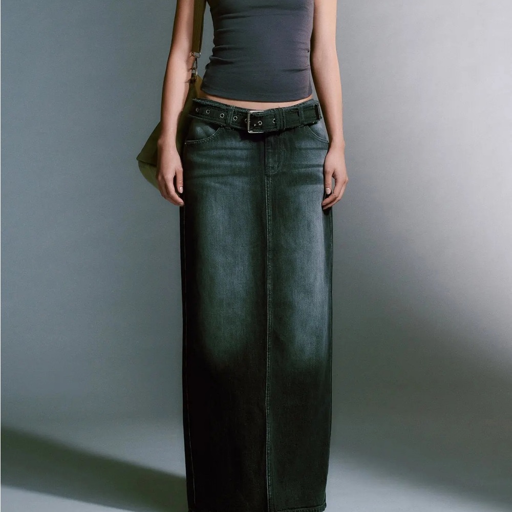 Nicky I.AM.GIA maxi denim skirt